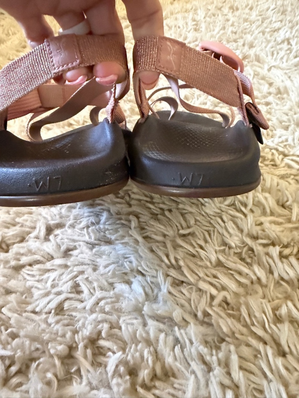 Chaco Women's Pink Strappy Sport Sandals - Picture 3 of 4